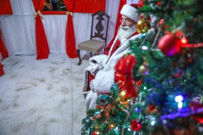 Centenas de pessoas acompanharam a Abertura do Natal em Laranjeiras do Sul